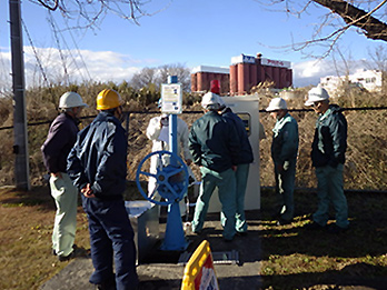 Yonezawa Wire/Environmental Emergency Response Training Implemented 