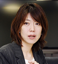 Ms. Akiko Imano (Automotive Electronics Company Global Procurement Group Manager)