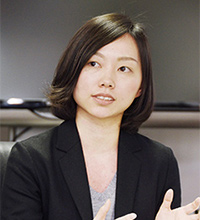 Ms. Rie Sato (HR, Career Development Group [Diversity Promotion Team])