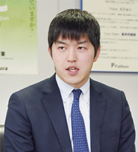 Mr. Koji Yokoyama (Energy and Telecommunications Company Production Department, MC Production Control Group manager)