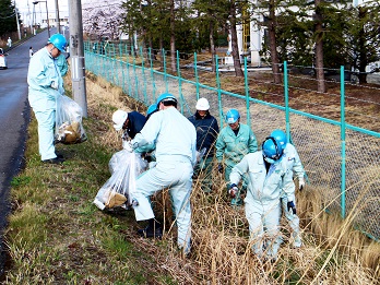 (Yonezawa Electric Wire) Regional environmental conservation activities Image