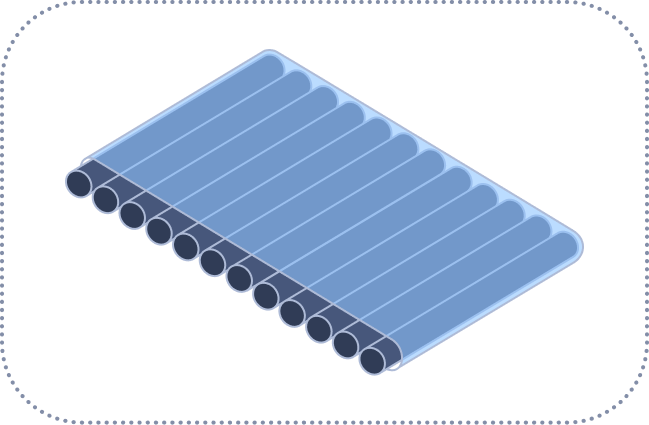 Conventional Optical Fiber ribbon