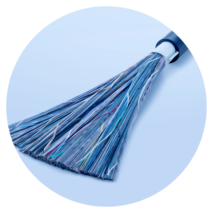 Fujikura provides information and communication solutions<br>Supporting communication technology.