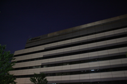 Lights (except for emergency lamps) were turned off at head office