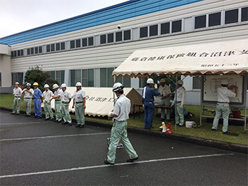 Anti-Disaster Activities at the Numazu Works