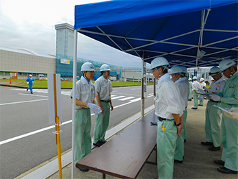 Anti-Disaster Activities at the Suzuka Works