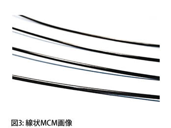 図3: 線状MCM画像 