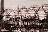 復興途上の深川工場　1945.9に再建、生産を開始